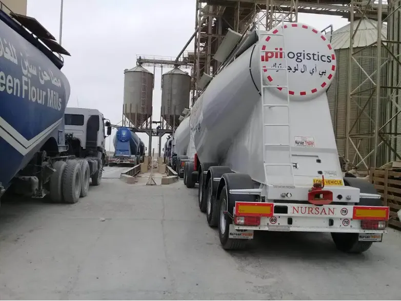 V-образная цистерна для зерновых культур NURSAN TRAILER | Спецтехника фото №3