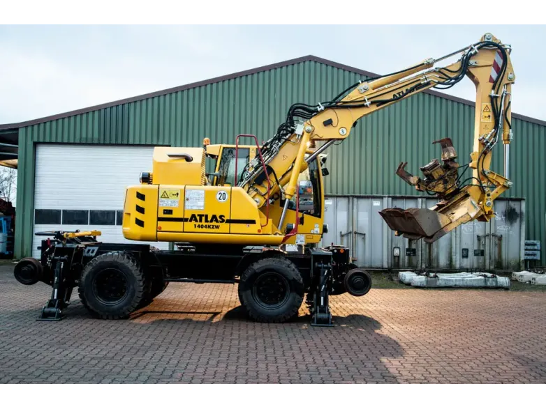 Железнодорожный экскаватор Atlas 1404 ZW | Спецтехника фото №1