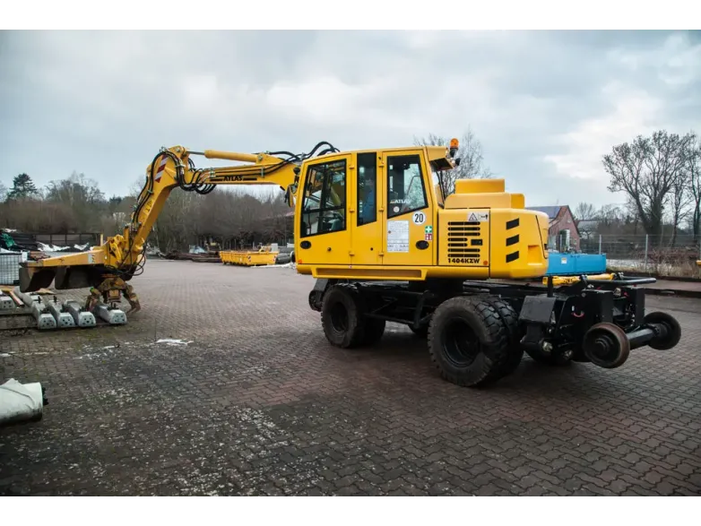 Железнодорожный экскаватор Atlas 1404 ZW | Спецтехника фото №2