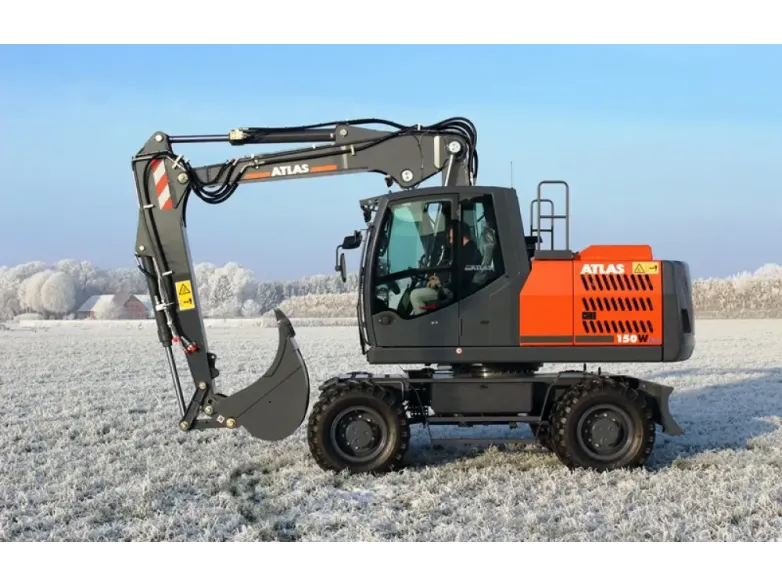 Колёсный экскаватор Atlas 150W | Спецтехника фото №1