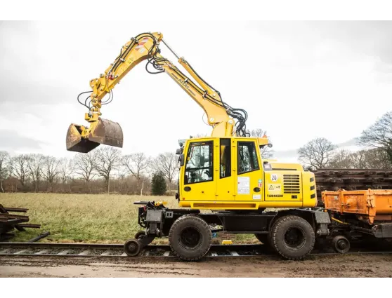 Железнодорожный экскаватор Atlas 1604 ZW