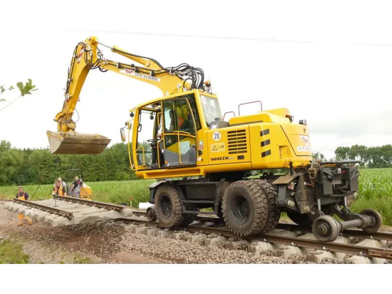 Железнодорожный экскаватор Atlas 1604 ZW | Спецтехника фото №3