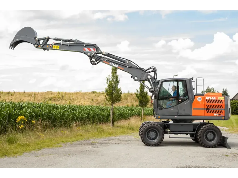Колёсный экскаватор Atlas 160W | Спецтехника фото №2
