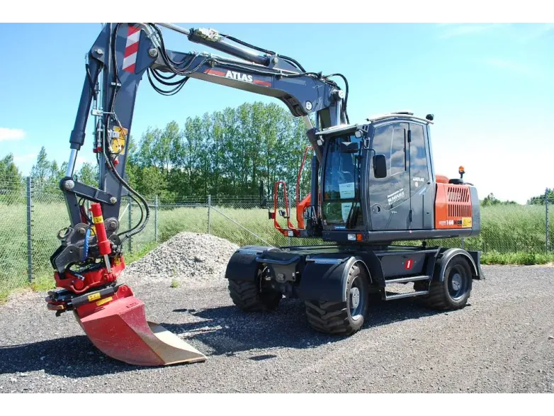 Колёсный экскаватор Atlas 160W | Спецтехника фото №3