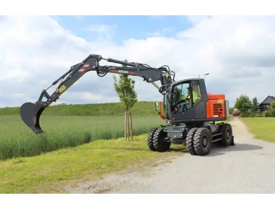 Колёсный экскаватор Atlas 160WSR