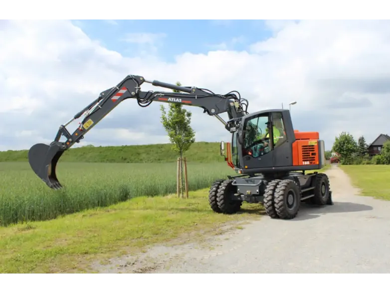 Колёсный экскаватор Atlas 160WSR | Спецтехника фото №1