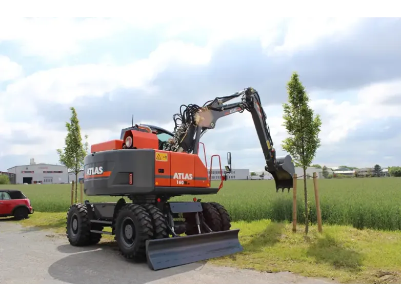Колёсный экскаватор Atlas 160WSR | Спецтехника фото №2