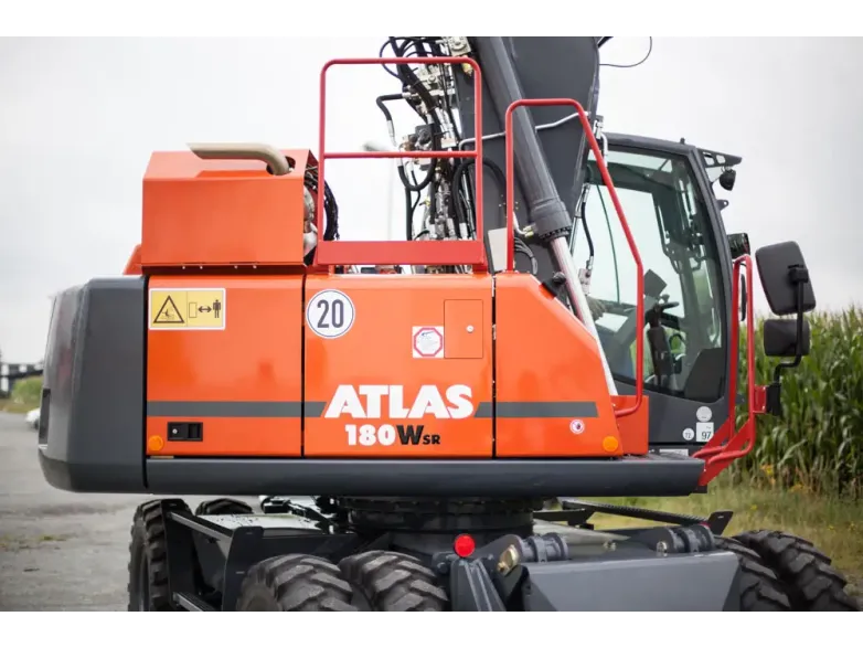 Колёсный экскаватор Atlas 180WSR | Спецтехника фото №2