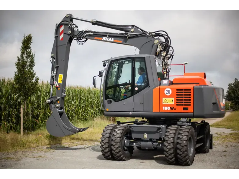 Колёсный экскаватор Atlas 180WSR | Спецтехника фото №3