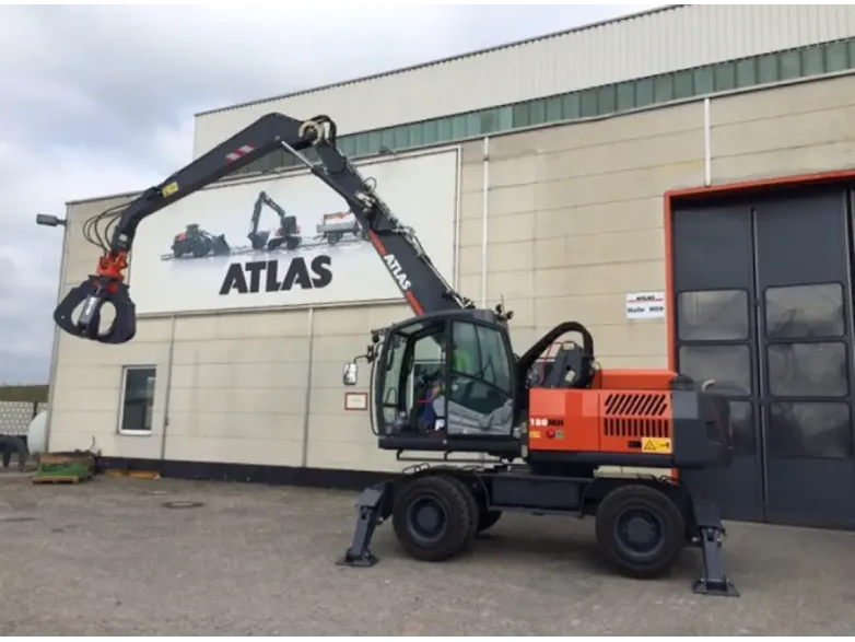 Гидравлический экскаватор-перегружатель Atlas МН180 | Спецтехника фото №1