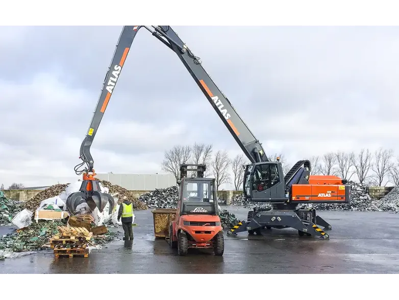 Гидравлический экскаватор-перегружатель Atlas МН350 | Спецтехника фото №3