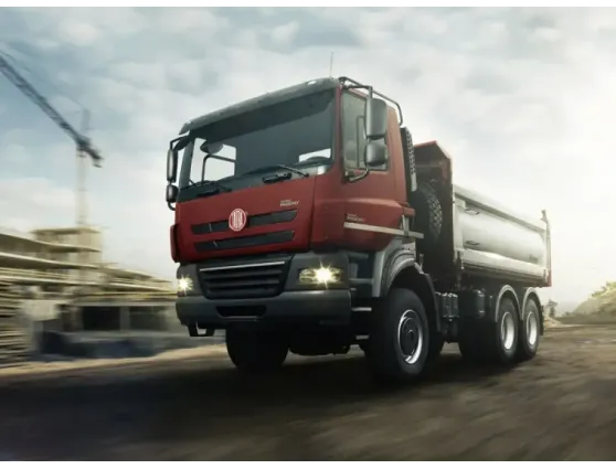 Самосвал TATRA 6х6 с трехсторонней разгрузкой