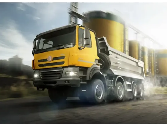 Самосвал TATRA 8x8 с односторонней разгрузкой
